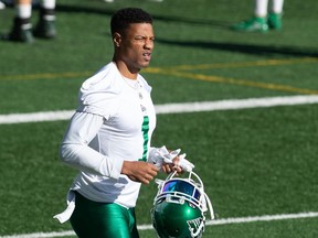 Saskatchewan Roughriders receiver Shaq Evans is expected to be on the active roster for Sunday's Labour Day Classic.