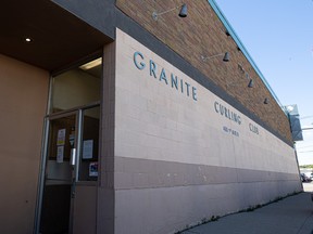 The Granite Curling Club has shut down for the year because of needed repairs.