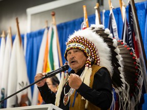 Prince Albert Grand Council Grand Chief Brian Hardlotte says the letter of intent the PAGC, and federal and provincial governments signed will make communities safe if they all work together. They gathered at the PAGC's assembly in Prince Albert, SK on Monday, October 17, 2022.
