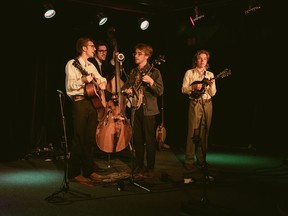 Bluegrass quartet The Local Group will perform at Remai Modern's fifth anniversary celebration on October 22, 2022.