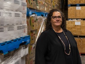 Laurie O'Connor is the executive director of the Saskatoon Food Bank. Photo taken in Saskatoon, SK on Monday, October 31, 2022.