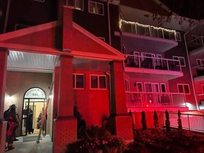 On Oct. 22, an apartment building in the 900 block of Main Street was evacuated due to carbon monoxide. (Saskatoon Fire Department)