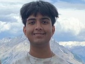Syed Sheraz Ahmed, 19, was found dead in his car outside a Saskatoon gym on Oct. 6, 2022. (Photo provided by family)