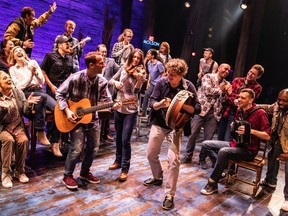Award-winning Broadway musical Come From Away is coming to Regina next week. Supplied photo by Matthew Murphy.