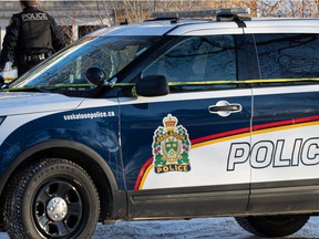 Saskatoon police vehicle.