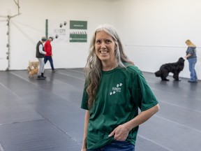 Dee Culbert is president of Hub City Kennel & Obedience Club, which recently moved to a new location just off Circle Drive on Alberta Ave.