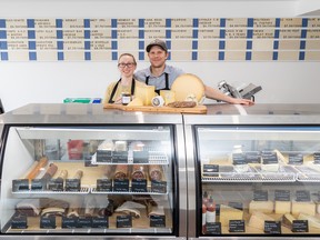 The Cheese List is a new specialty cheese shop run by Bret Eldstrom and Kathryn MacDonald. The store features classic Italian and French options and hard-to-get Canadian cheeses, as well as charcuterie and locally sourced food products.