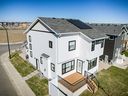 Solar panels are one of the energy-saving features of this Ehrenburg showhome. Increased insulation values, LED lighting and a high-efficiency mechanical room will reduce the homeowners' energy consumption. SCOTT PROKOP PHOTOGRAPHY