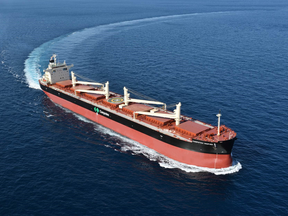 Canpotex moves Saskatchewan potash overseas with a safe and reliable delivery system that includes dedicated potash railcars, specialized port terminal facilities, and a number of dedicated ocean vessels. SUPPLIED