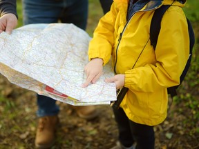 Orienteering is an outdoor adventure activity that’s ideal for people of all ages and abilities. Participants get to enjoy nature while developing their navigational skills. GETTY IMAGES.