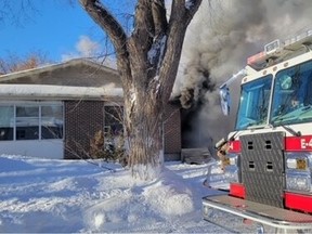 A Dec. 30 fire that caused $250,000 in estimated damage to a duplex in the 1400 block of Avenue H North in Saskatoon was started by a portable heater, Saskatoon Fire Department said.