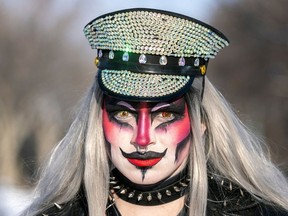 Opal Hoggarth is a performer, promoter and organizer of Peyote Ugly drag shows in Saskatchewan. Her stage name is Lala Bottomé.