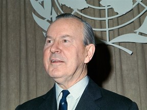 Lester Pearson conceived the idea of UN peacekeepers. For this, he was awarded the Nobel Peace Prize.