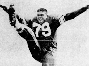 Martin Fabi punted for the Saskatchewan Roughriders from 1963 to 1965.