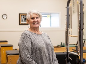 Kathy Bond is the owner of Saskatoon Pilates Centre. After 25 years in business, Bond has moved the centre to a new studio downtown.