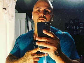 Ivan Roberto Martell, 32, is on trial at Saskatoon Court of King’s Bench, charged with first-degree murder in connection with the 2020 death of his on-and-off girlfriend, Ally Moosehunter. (Instagram: Ivan Roberto Martell)