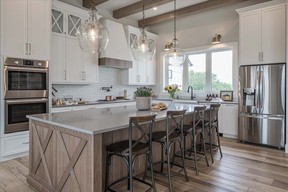 Spruce Homes won seven Housing Excellence Awards, including best custom home (over 3,500 sq. ft.) The acreage home is a perfect blend of farmhouse, modern and classic design. SUPPLIED