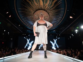 From La Loche to NY Fashion Week, Jazz Moise models two-spirit joy