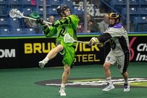 Saskatchewan Rush’s Ryan Keenan in action.