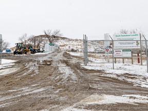 The Green Prairie Environmental LTD landfill site just south of Saskatoon in the RM of Corman Park at 305444 Baker Rd. Photo taken on Thursday, April 20, 2023.