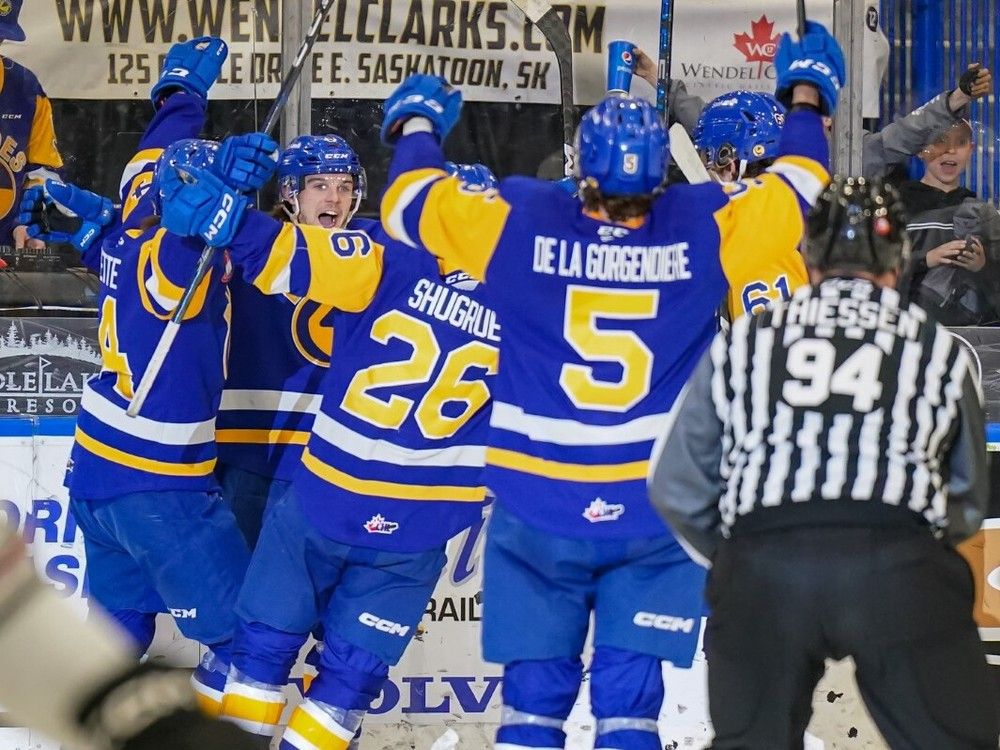 WHL playoffs Blades win again to stay alive against Rebels The Star