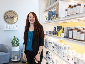 Courtney Junop recently opened Medicine Shoppe Pharmacy in Evergreen, the first state of the art compounding lab certified in Saskatchewan for many levels of compounded medications.