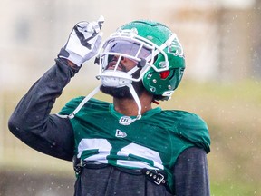 Saskatchewan Rooughriders' C.J. Reavis