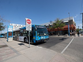 A Saskatoon city bus