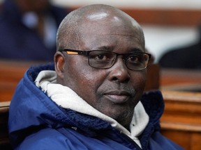 Rwandan genocide suspect Fulgence Kayishema appears in the Cape Town Magistrates Court, in Cape Town, South Africa May 26, 2023.