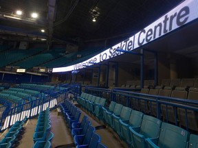 The interior of SaskTel Centre in Saskatoon, Sask. is seen in this August 2014 photo.