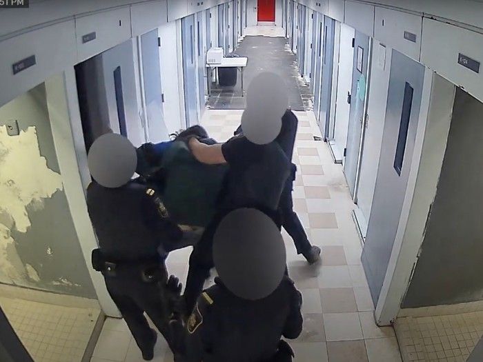 Video shows guards using force against Sask. inmate in Quebec