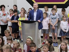 Saskatchewan Education Minister Dustin Duncan