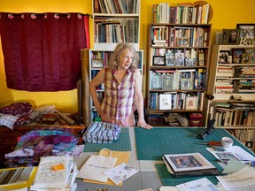 dee Hobsbawn-Smith, Saskatchewan’s new poet laureate, is photographed in her home outside of Saskatoon.
