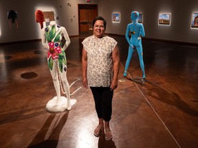 Marcy Friesen’s solo exhibition, NINA, opens at Wanuskewin Galleries. Photo taken in Saskatoon, Sask. on Thursday, August 24, 2023.