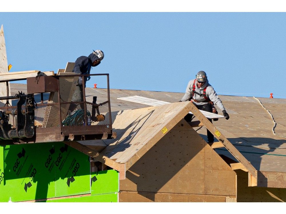 sex drugs House constructing is underway in Brighton. Listing taken in Saskatoon on Wednesday, October 20, 2021.