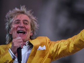 Rod Stewart performs during the BBC Platinum Party at the Palace, as part of the Queen's Platinum Jubilee celebrations, on June 4, 2022 in London, England.