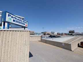 Proposed downtown Saskatoon arena site