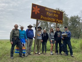 Saskatchewan history trail walk