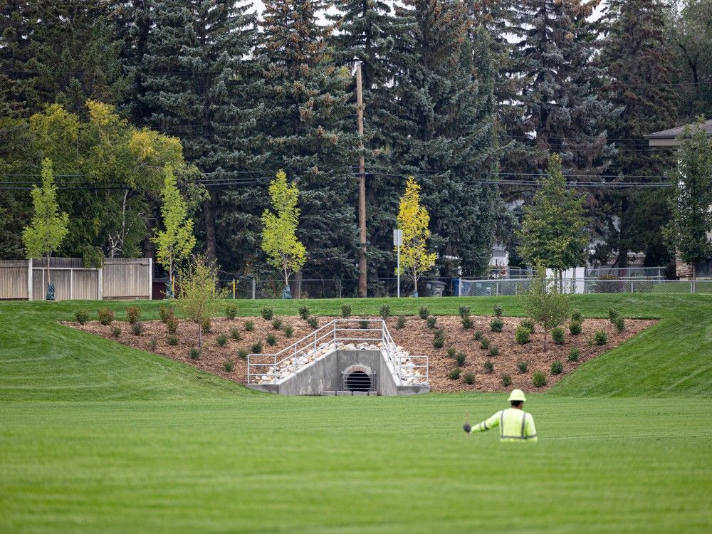 Next in 57 million series of flood control ponds opens in Saskatoon