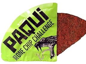 Paqui uses two of the hottest peppers to season its One Chip Challenge tortilla chips.