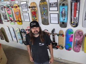 Bruce Tucker skateboard museum