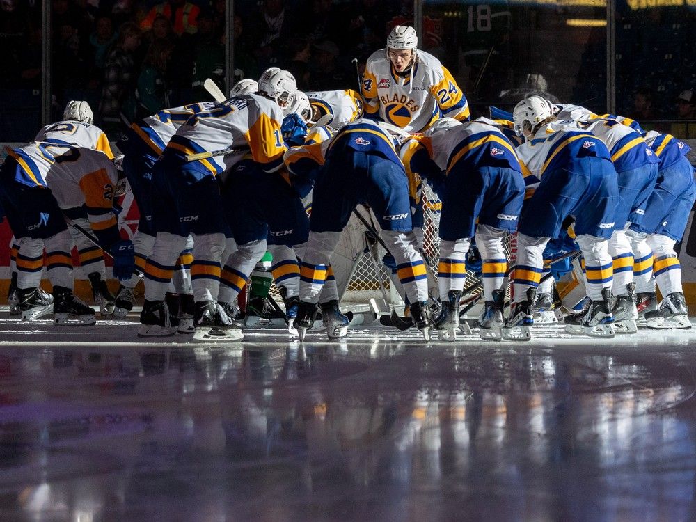 Rough start Saskatoon Blades drop first two games on U.S. road trip