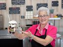 Marla Katz, who has been operating the Daily Scoop ice cream shack for six years, expanded to a second location in Sutherland, called Desserts by the Daily Scoop, offering a much wider selection of treats. On Dec. 9, 100 per cent of proceeds will be donated to the Jim Pattison Children's Hospital Foundation, kicking off a yearlong fundraising campaign.