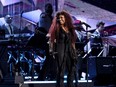 Chaka Khan performs onstage during the 38th Annual Rock & Roll Hall Of Fame Induction Ceremony at Barclays Center on November 03, 2023 in New York City.