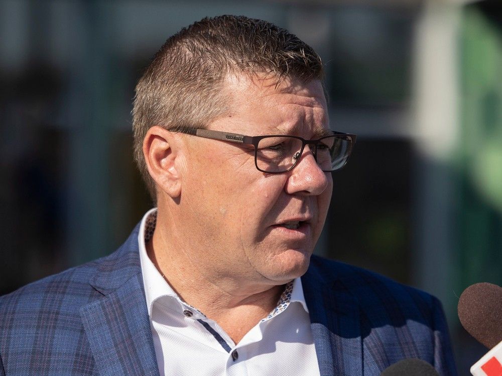 sex education Premier Scott Moe speaks on Monday, September 25, 2023 in Regina. KAYLE NEIS / Regina Leader-Put up