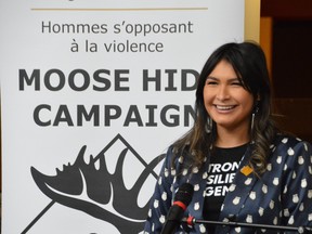 Moose Hide Campaign Raven Lacerte