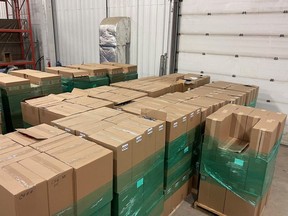 Lumsden RCMP seize over 3 million cigarettes after busting semi truck