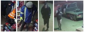 Security footage was released by RCMP of suspects in a string of gas station robberies in small towns in Saskatchewan and Alberta