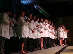 white coats