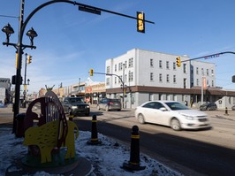 A 35-year-old man died in what Saskatoon police are investigating as the city's fourth homicide of 2024. Officers responded to a report of a man stabbed in the 200 block of 20th Street West. Photo taken in Saskatoon, Sask. on Tuesday, February 20, 2023.